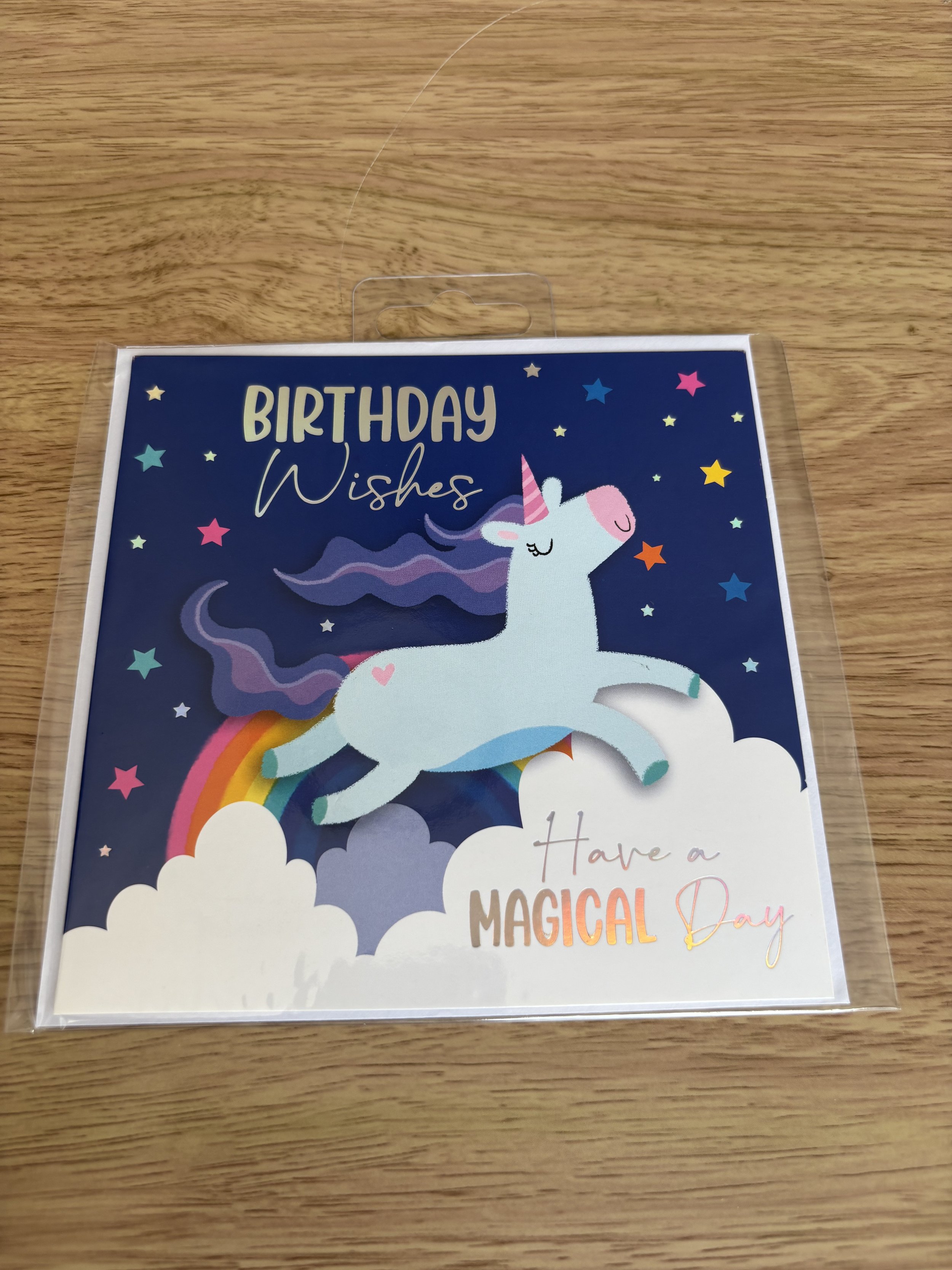 Magical Unicorn Birthday Card