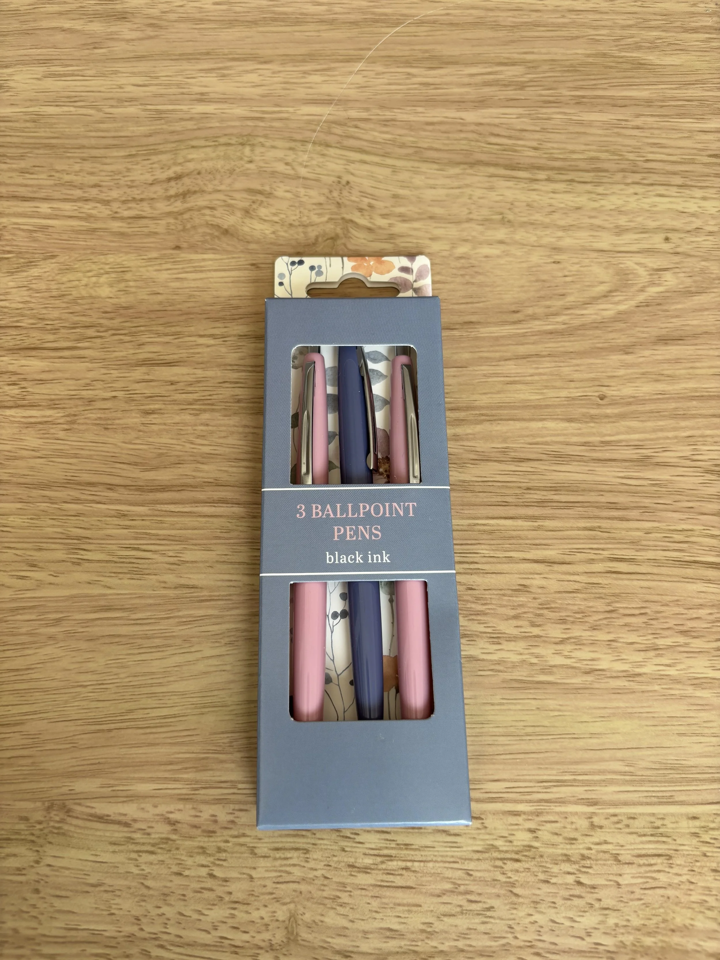 3-Pack Ball Point Pens