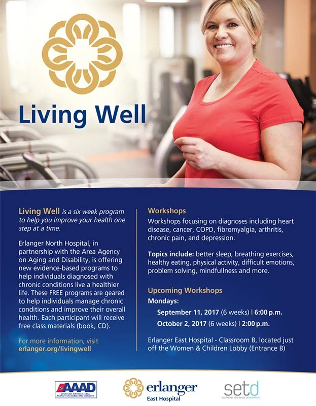 Living Well Flyer, 8.5" x 11"