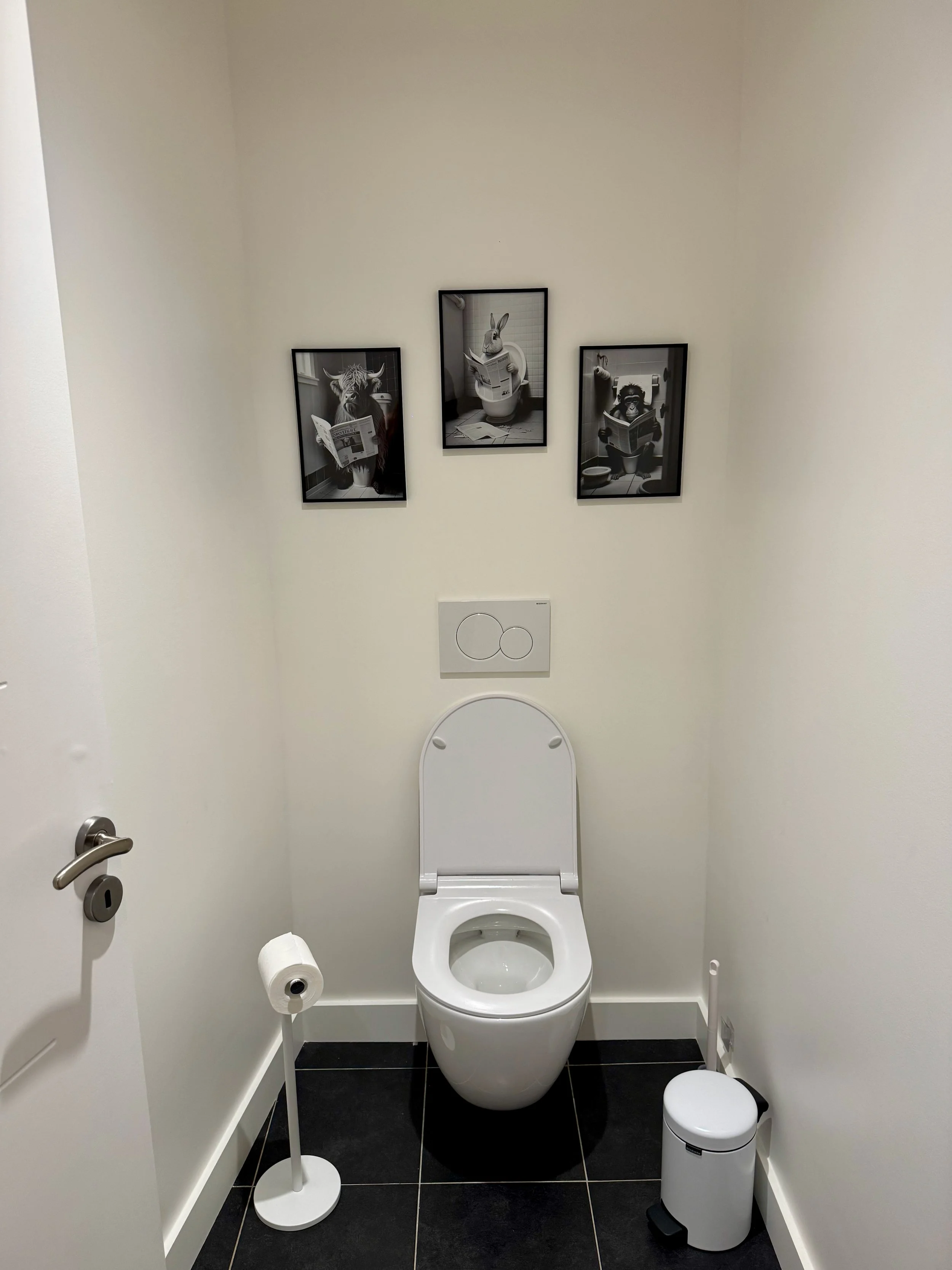 WC indépendant à l'étage inférieure.