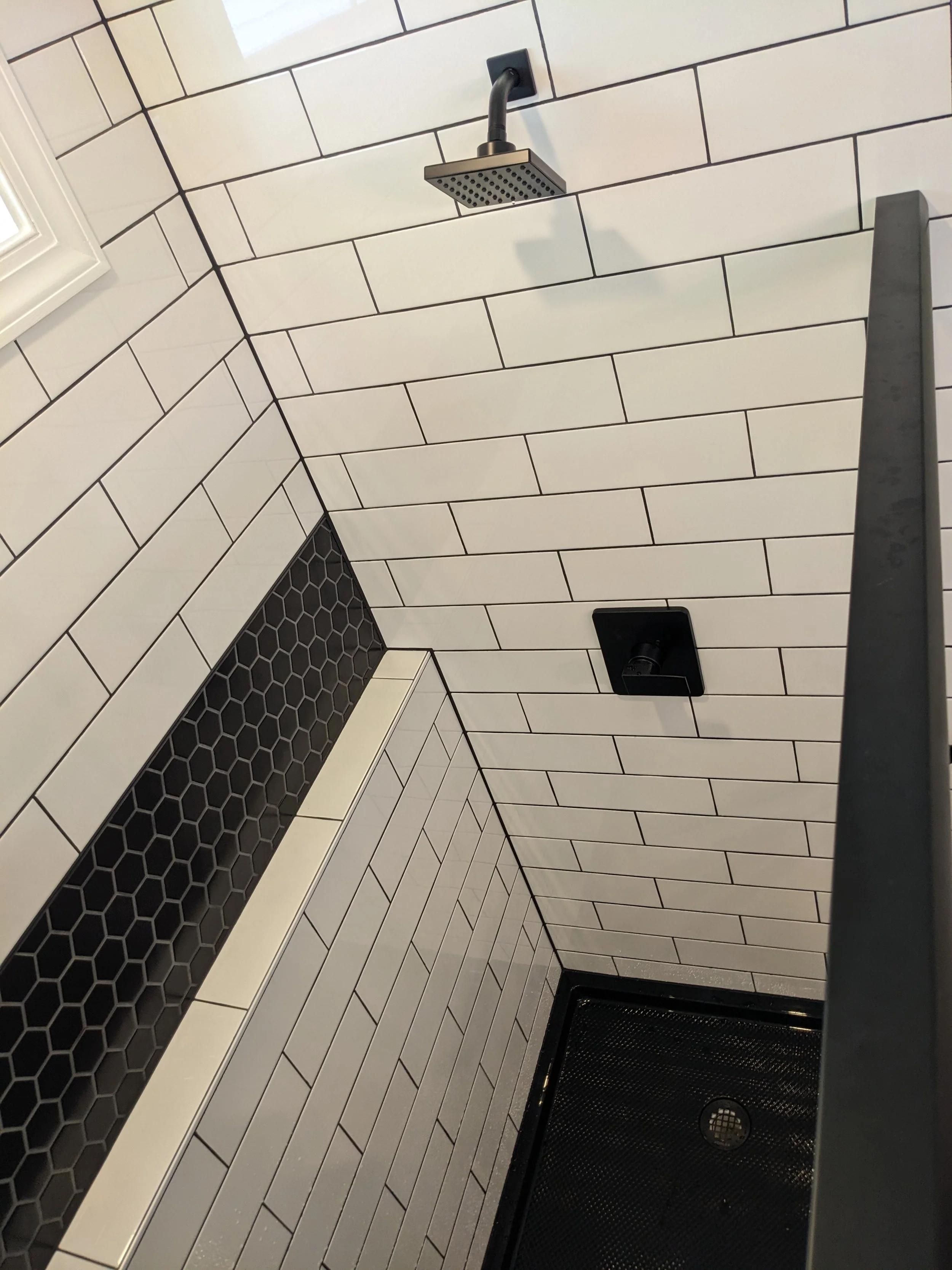 Custom Shampoo Shelf