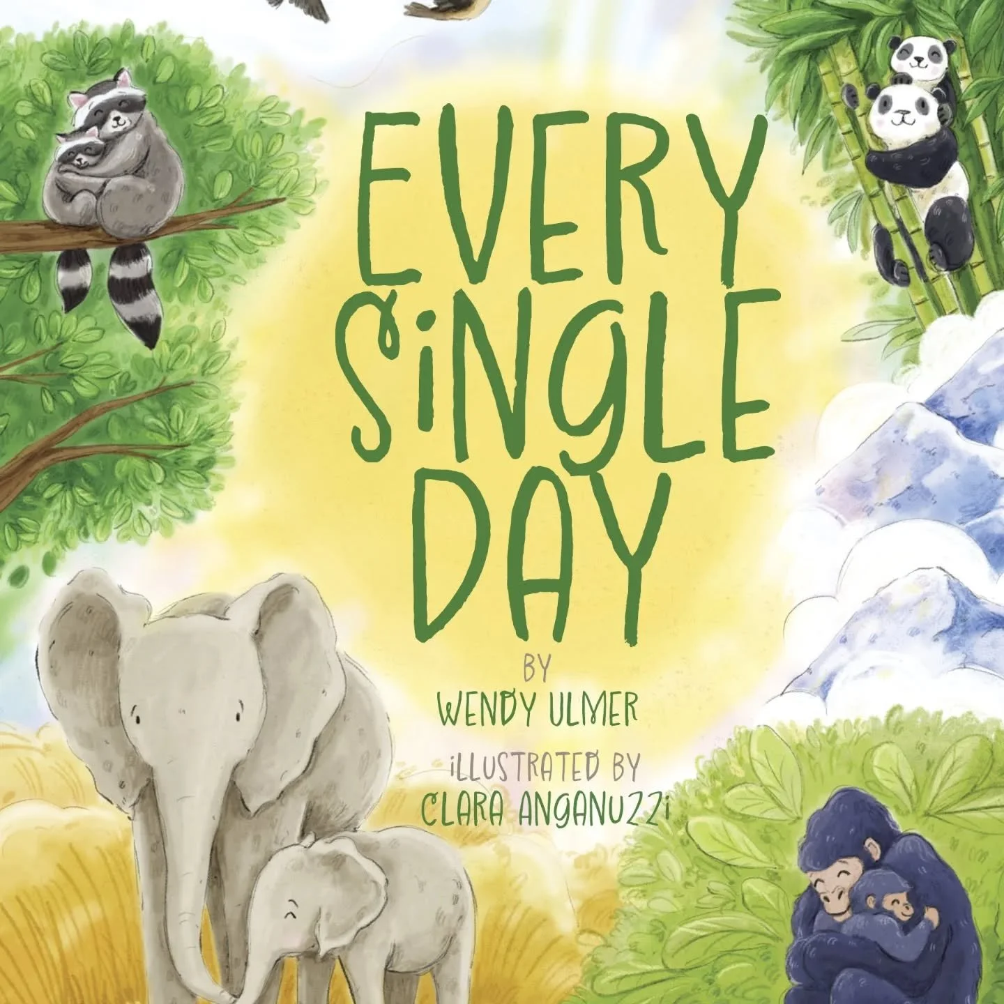 From pandas and koalas to sea otters and hippos, little ones will love finding similarities between humans and animals in this oh-so-adorable book for babies and toddlers! Books available soon at wendyulmer.com.