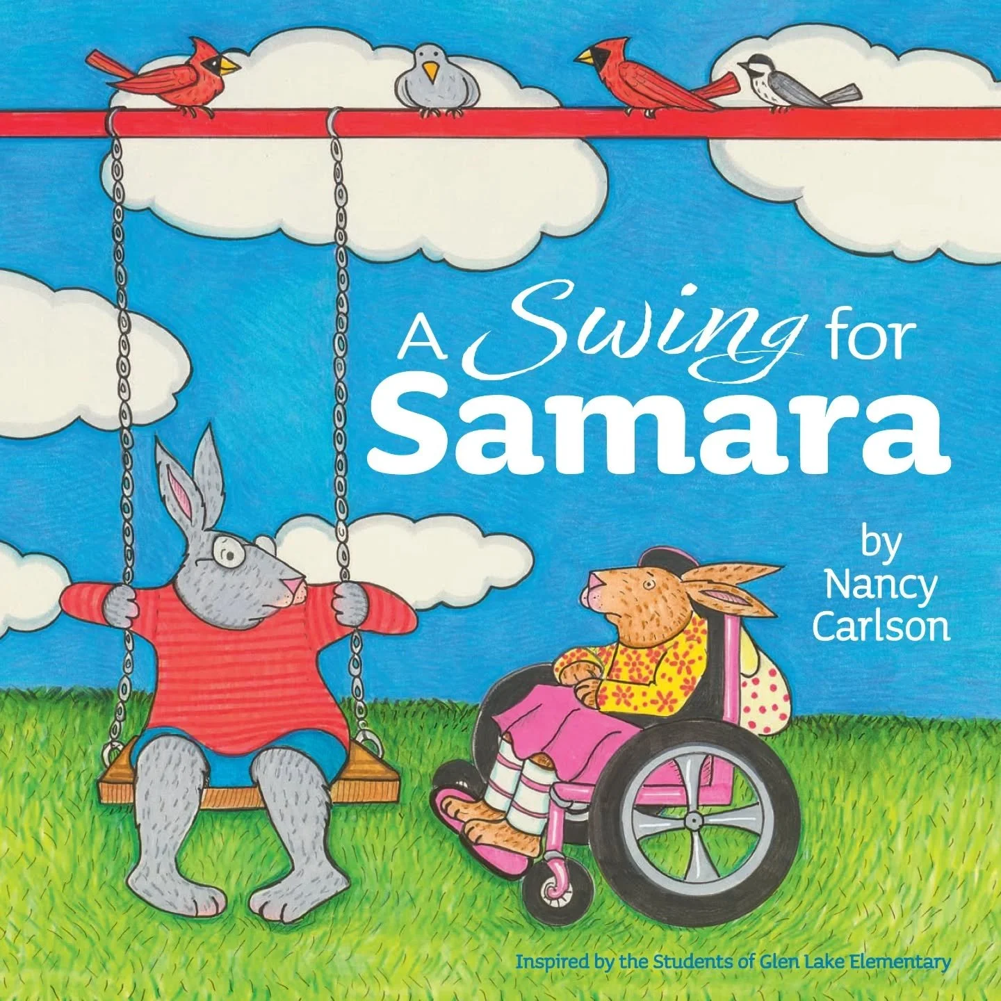 We are so proud to have partnered with Glen Lake Elementary in Hopkins School District MN glenlake.hopkinsschools.org and beloved author and illustrator Nancy Carlson instagram.com/nancycarlsonstudios/ to create this adorable and important book about