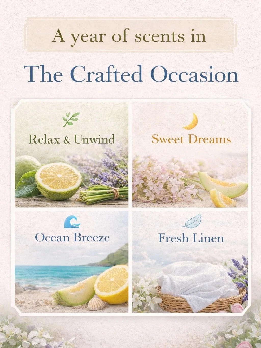 This year&rsquo;s scent collection, all in one place.
Relaxing evenings, cosy nights, fresh spaces and coastal calm - every fragrance is designed to bring a sense of home wherever it&rsquo;s used.

All Essential &amp; Fragrance Oils sourced from Niku