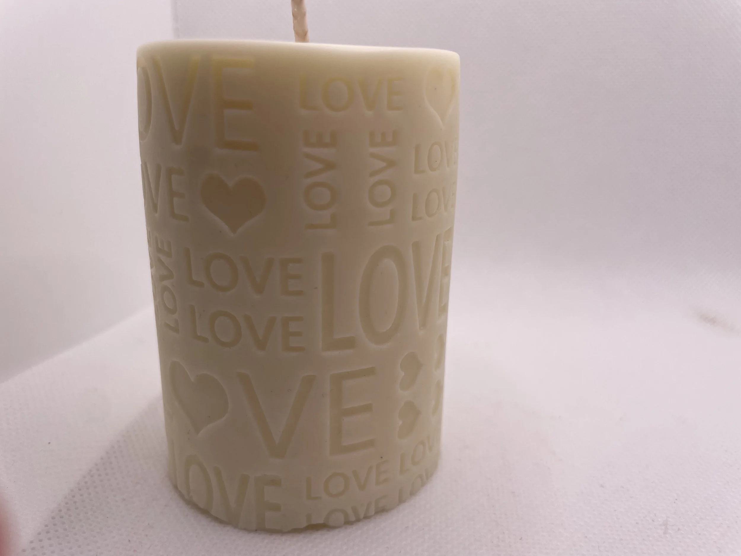 Love Pillar Candle - Valentines Edition