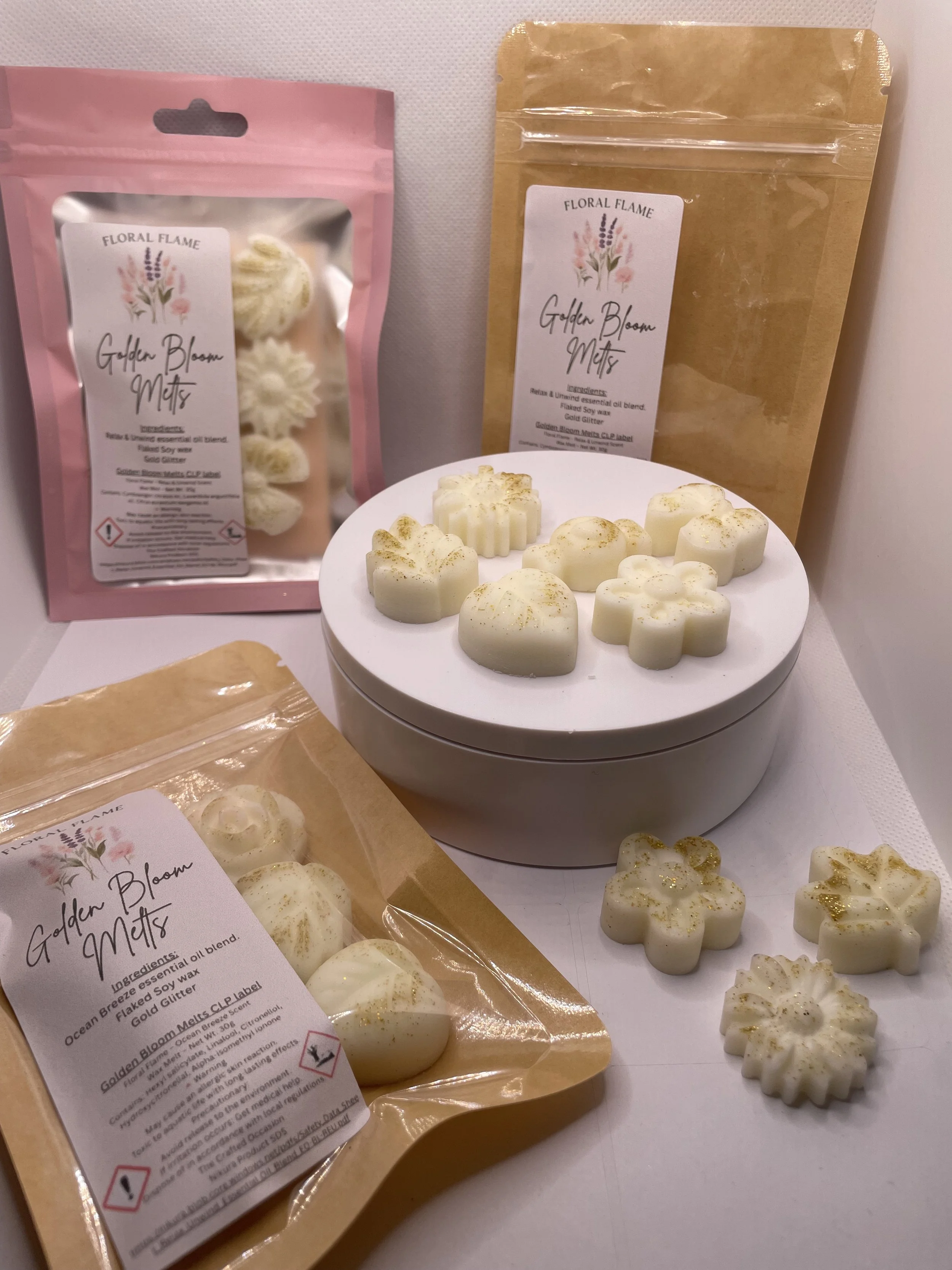 Golden Bloom Melts