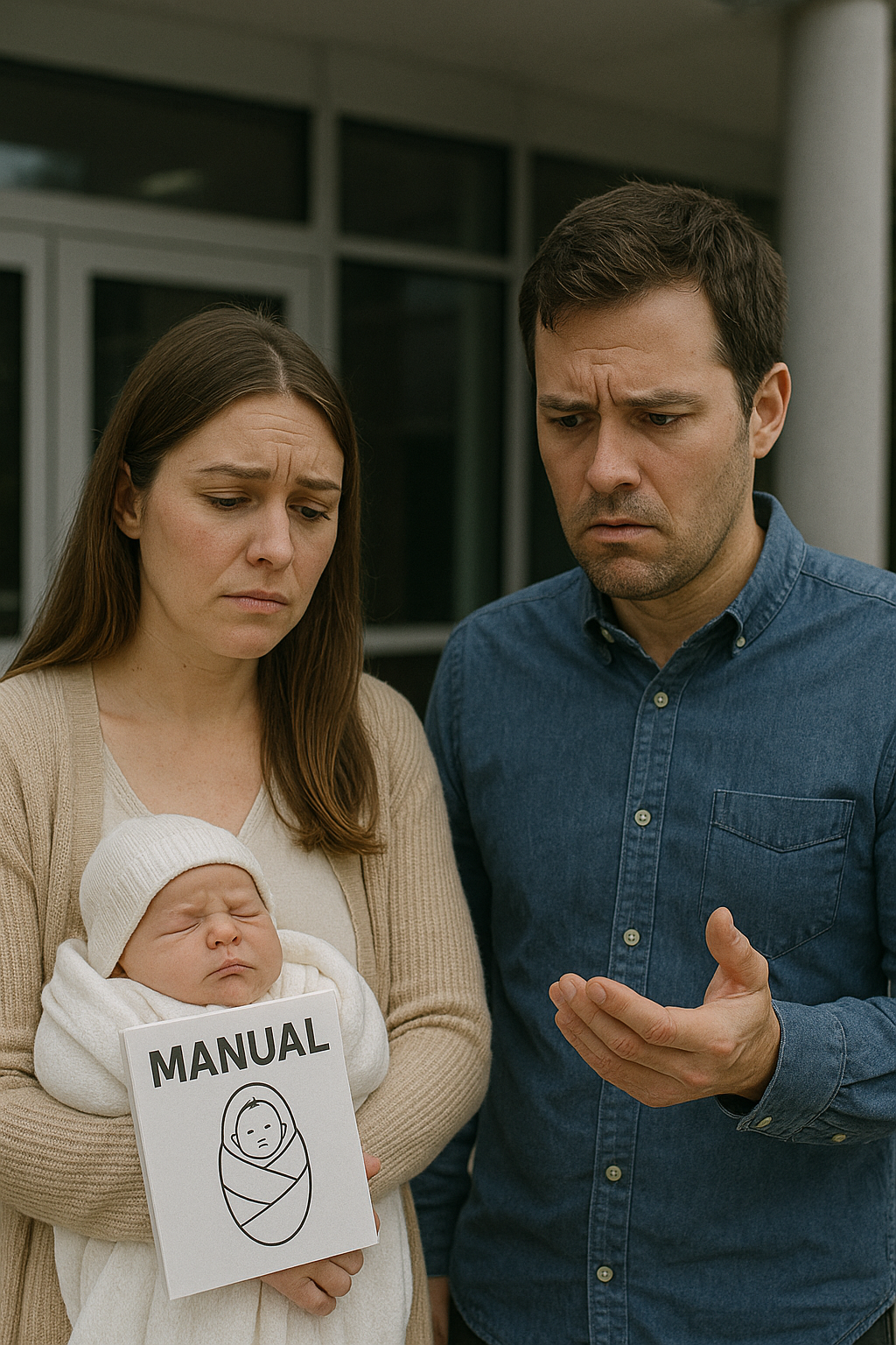 Hvor er brugermanualen når vi forlader hospitalet med vores nyfødte børn? 