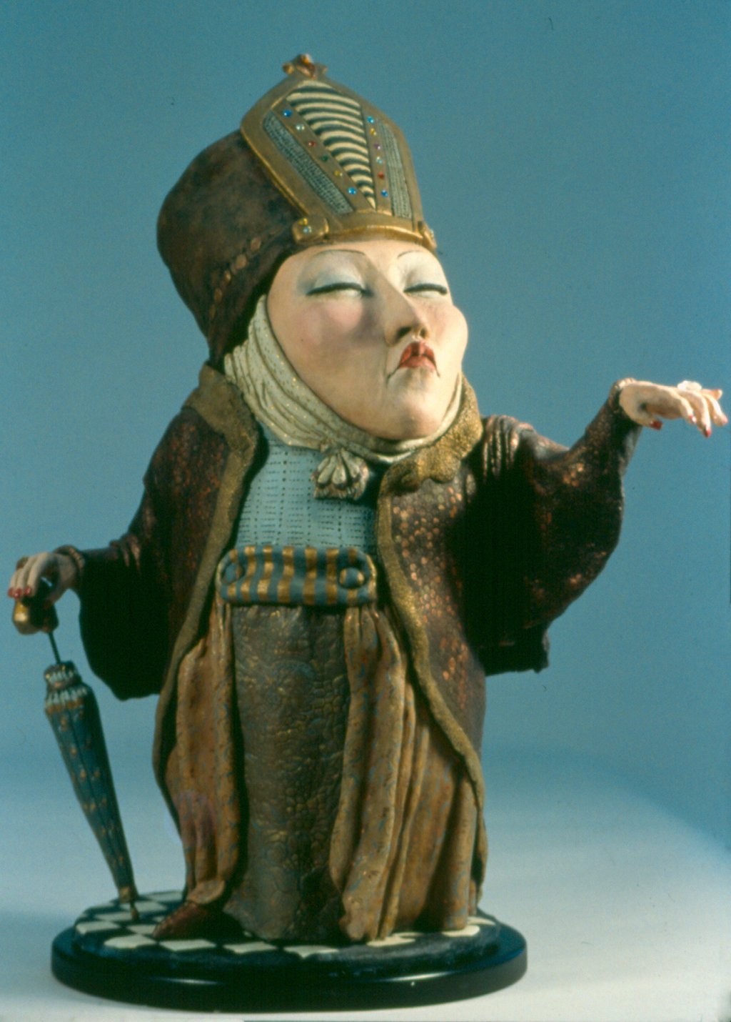 Ruth Wilson; Natasha, 2002; 2003.007.00; 24” x 20” x 13"; Ceramic, handbuilt; Museum purchase with funds from the SAMFA Collectors Society