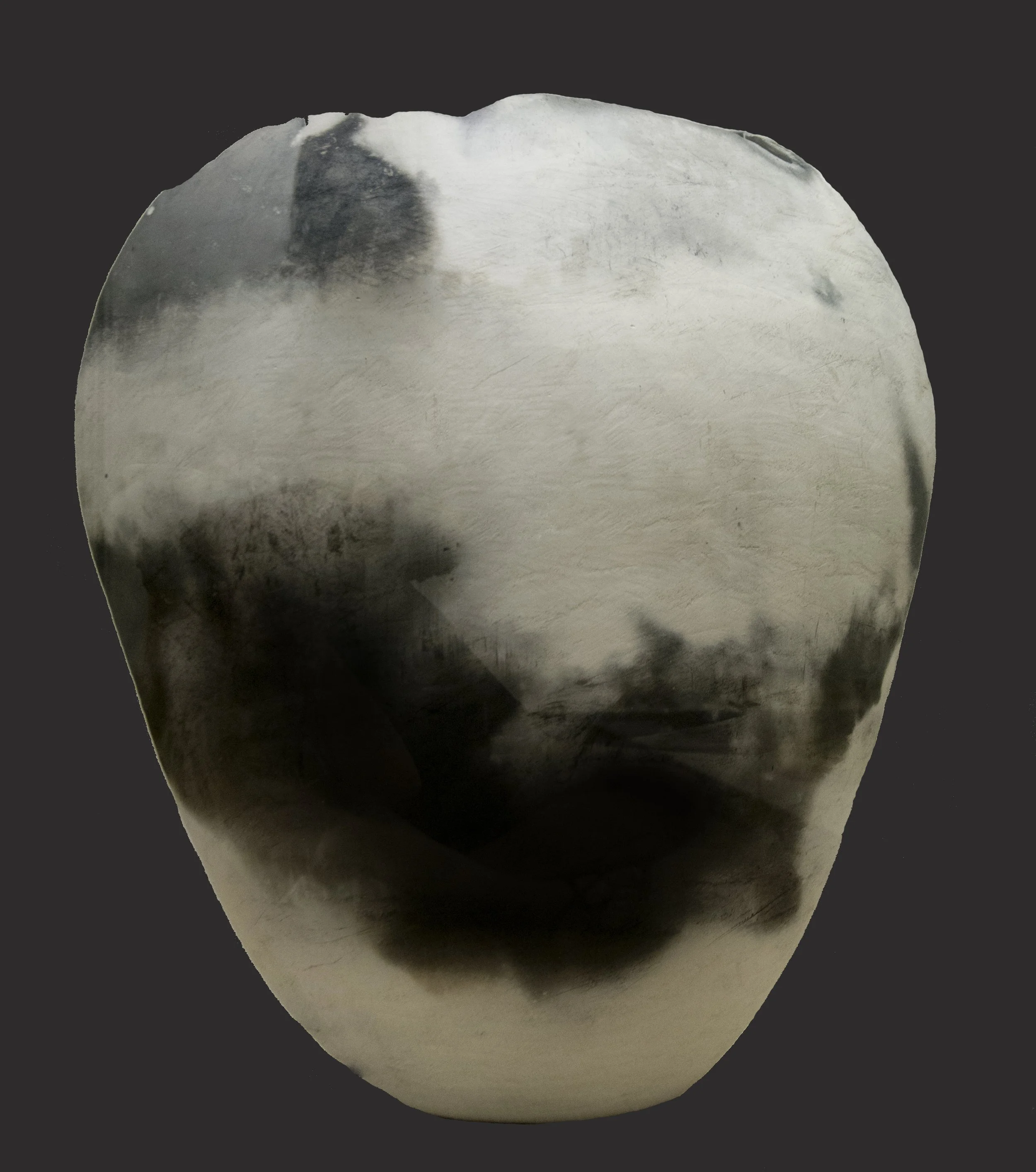 Bonnie Lynch; Scallop Vessel, 2007; 2007.001.00; 32" x 30" x 11"; Ceramic; Purchase from Gallery Shoal Creek