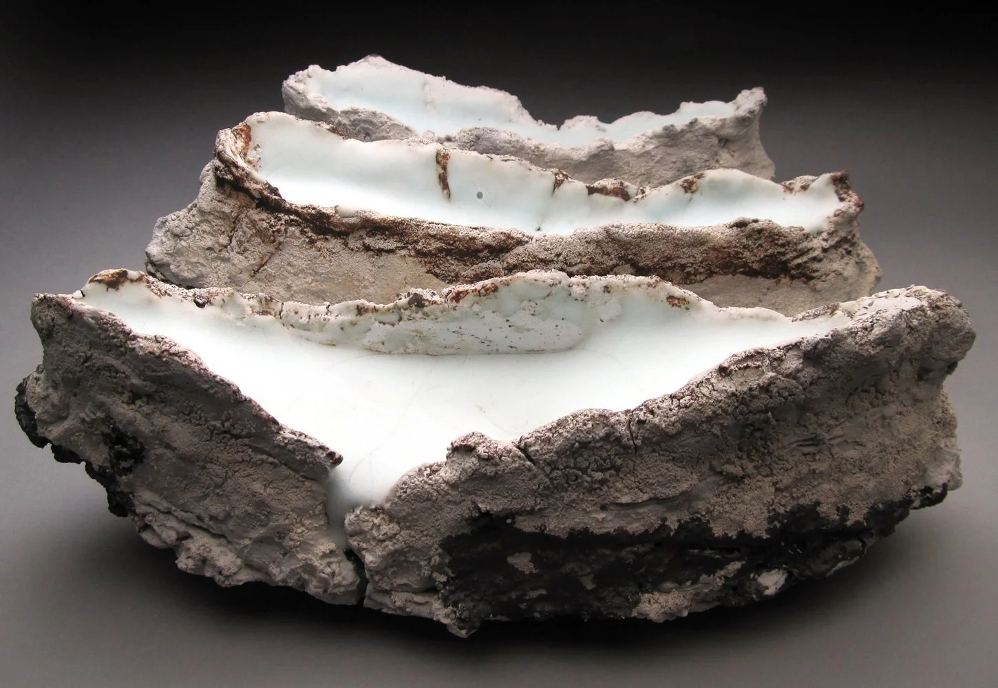 Erica Iman; Bridges, 2011; 2012.13; 6” x 13” x 12"; Porcelain; Museum purchase with the funds from the SAMFA Collectors Society