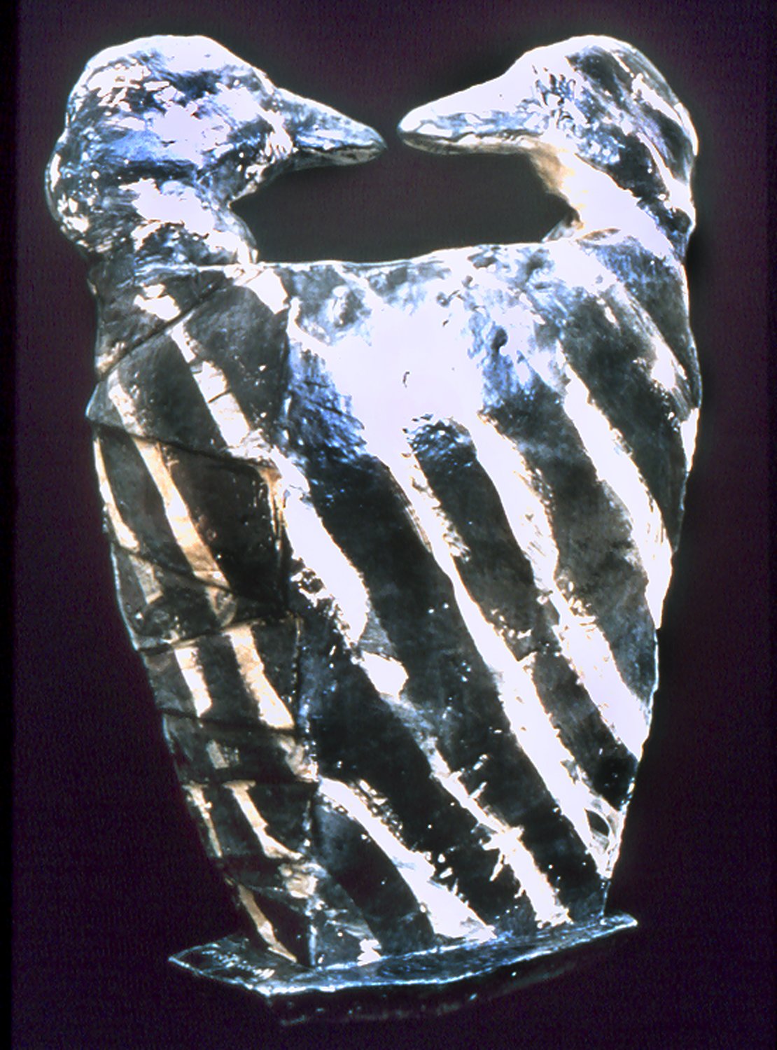 John McCustion; Double Duck Vase; 1991.005.00; Museum purchase with funds from the SAMFA Collectors Society