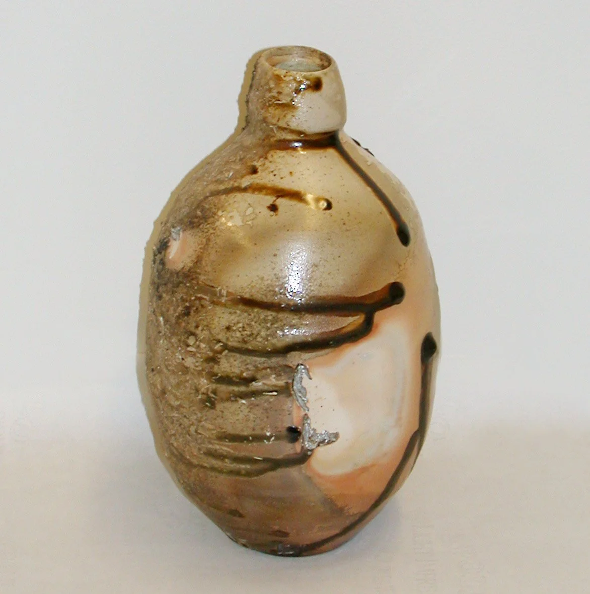 Brad Schwieger; Wood Fired Bottle; 1994.021.00; Museum purchase with funds from the SAMFA Collectors Society