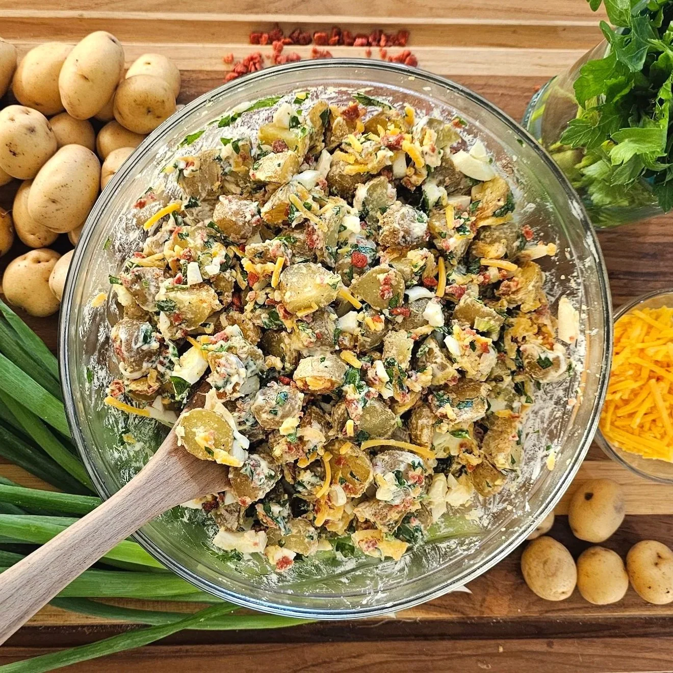 Loaded Baked Potato Salad