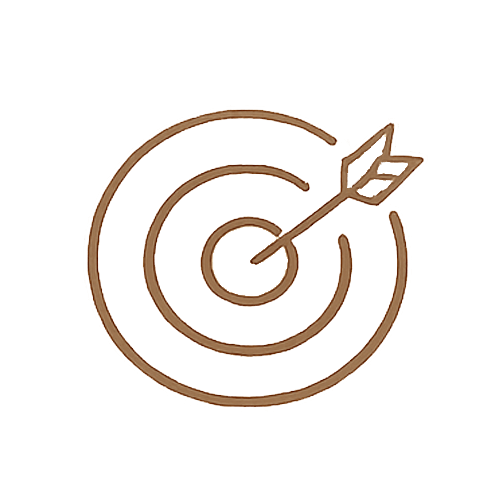 target with arrow bullseye icon
