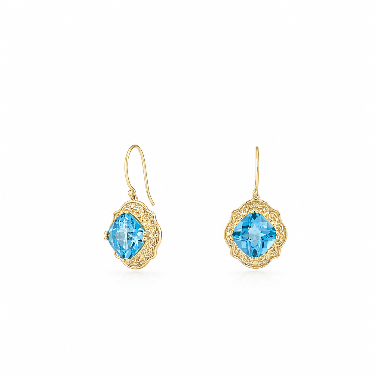 Topaz Dangle Earrings