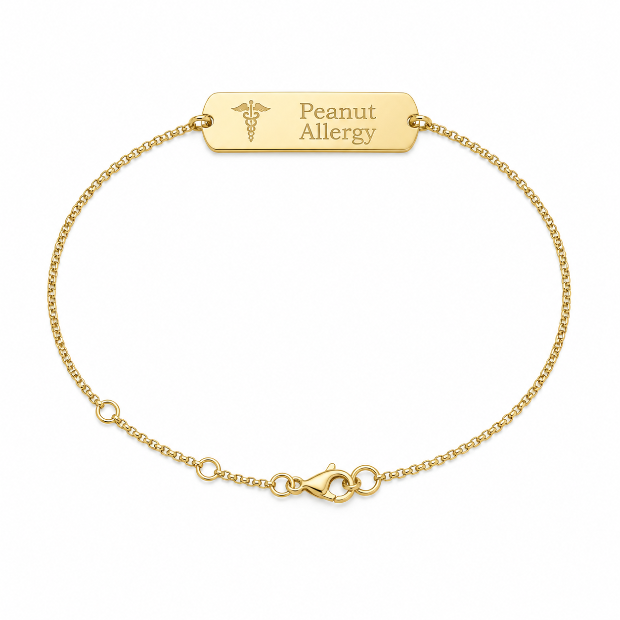 Engravable Medical ID Bracelet