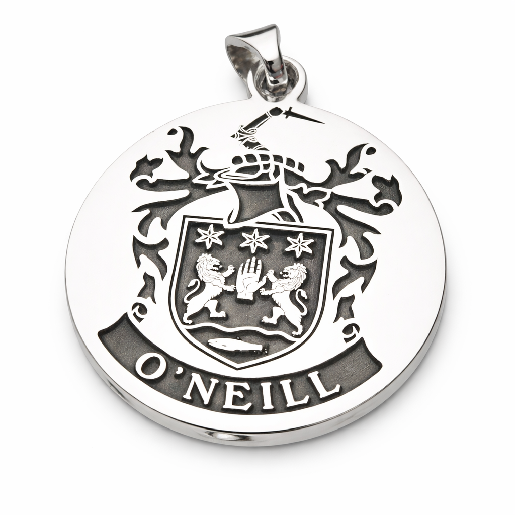 Family Crest Pendant After