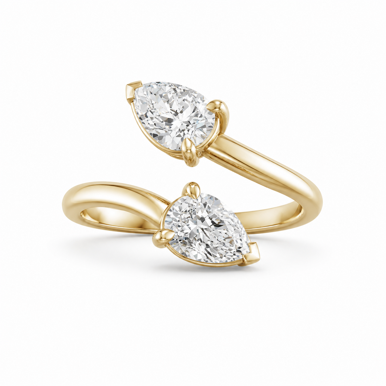 Toi et Moi Engagement Ring