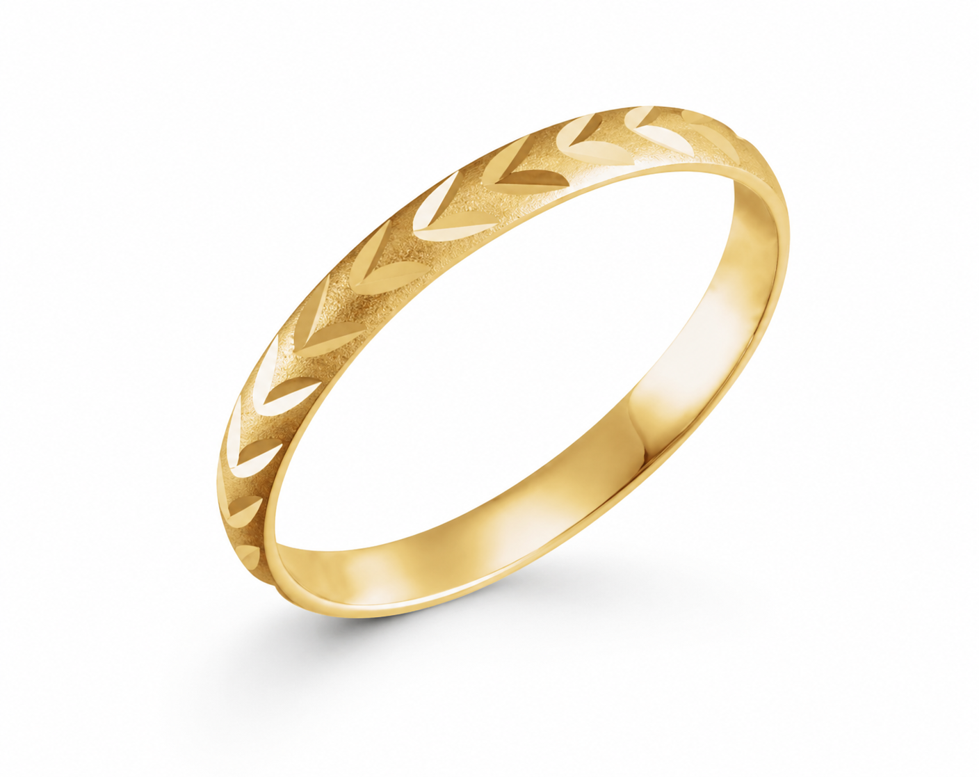 Children's Diamond Cut Ring