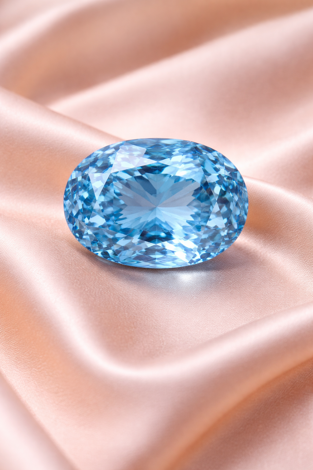 Loose Blue Topaz Gemstone