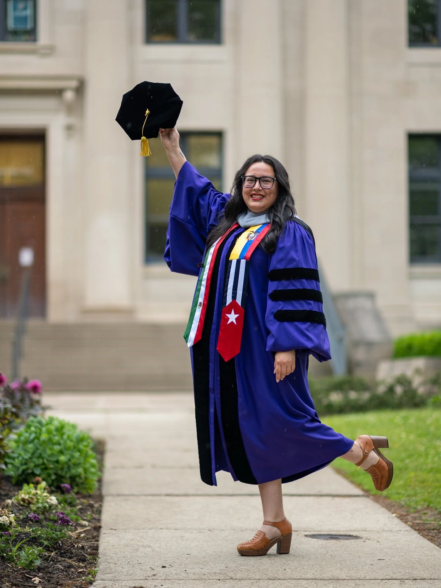 🪻I had always dreamed of attending Northwestern as an undergraduate, and let my first generation imposter syndrome get the best of me and never applied (Something I deeply regretted for many years). Undergraduate me is so proud to not only have grad