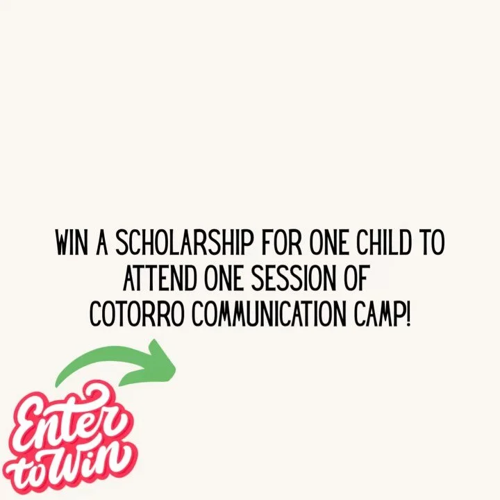 Want an opportunity to enroll your child in Cotorro Communication Camp absolutely 🆓 ?

🗳️GIVEAWAY RULES:
1.) Follow @cotorroslp 
2.) Like &amp; Share this post
3.) Tag 5 parents who may be interested

⏰ Deadline for Entry is June 11th. 
🏆 Winner w