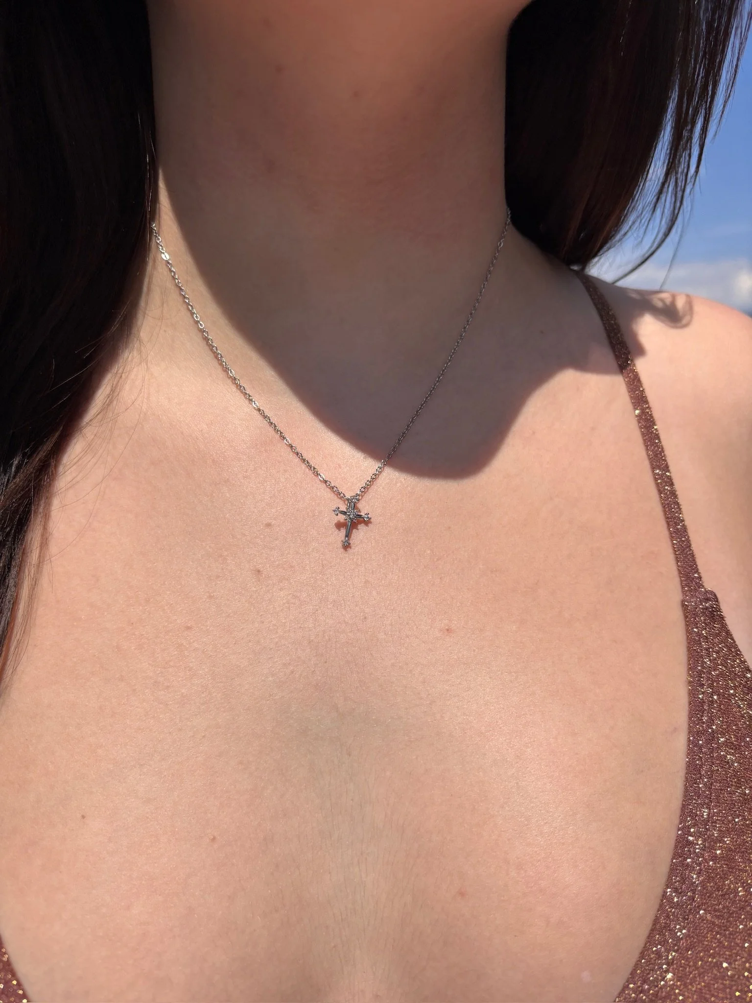 Crossline Pendant