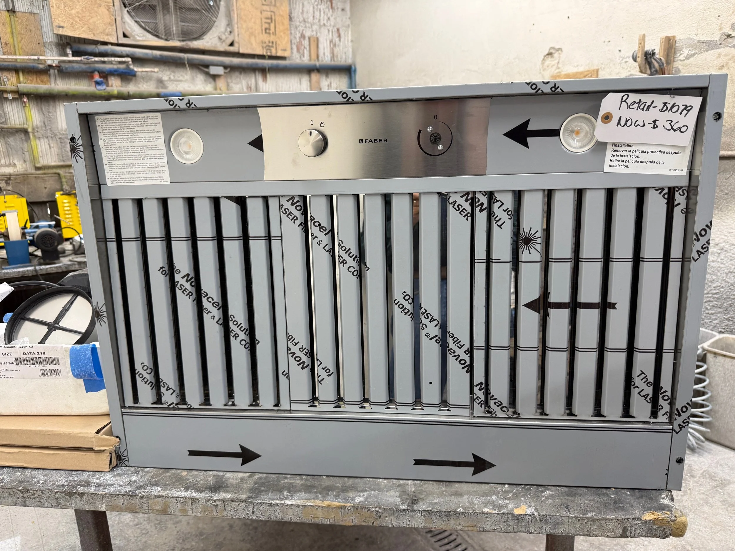 Faber Hood Insert - SOLD