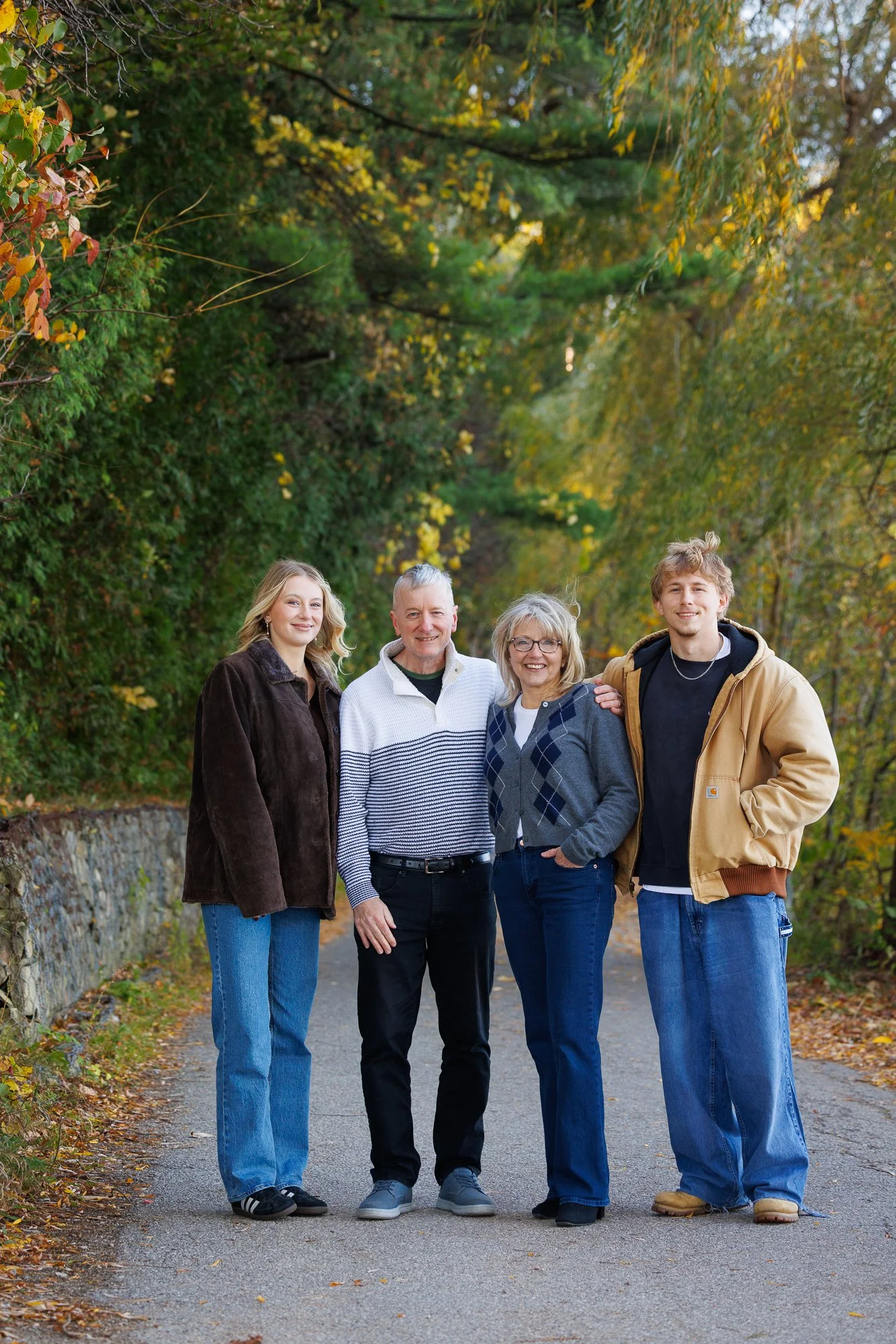 Family photo shoot in Milton, Ontario