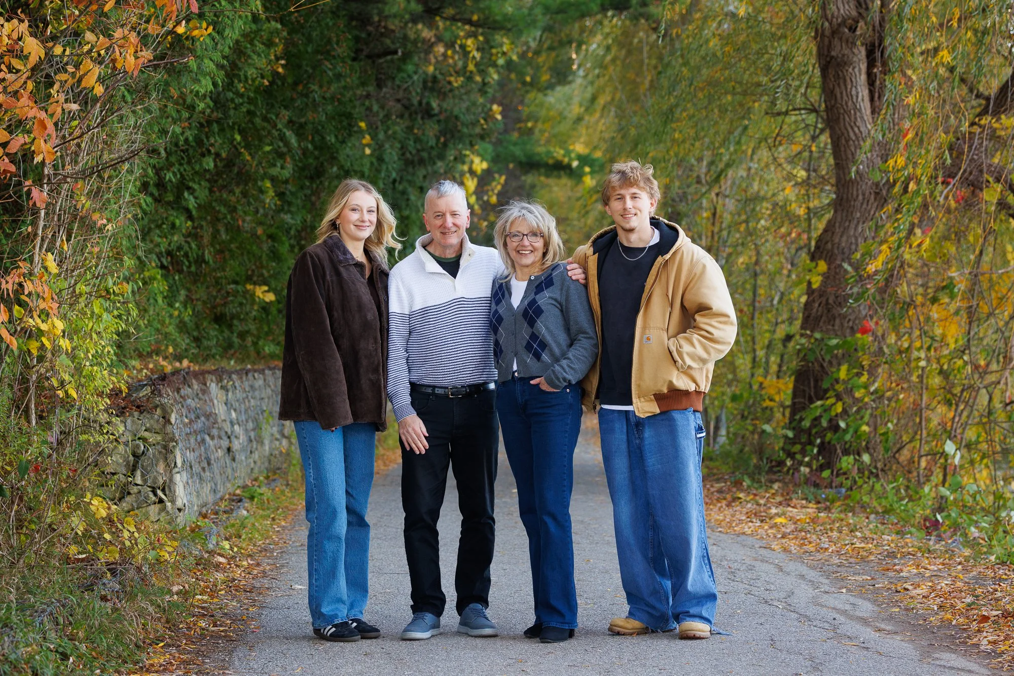 Family photo shoot in Milton, Ontario