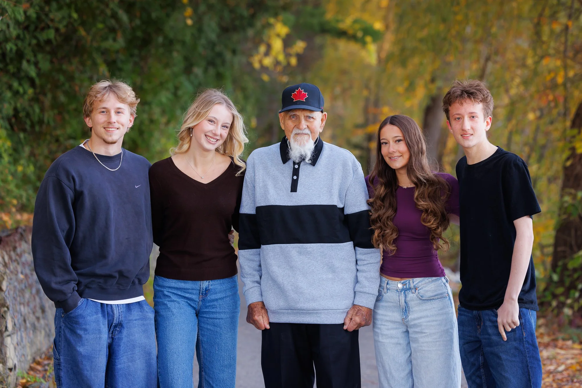 Family photo shoot in Milton, Ontario