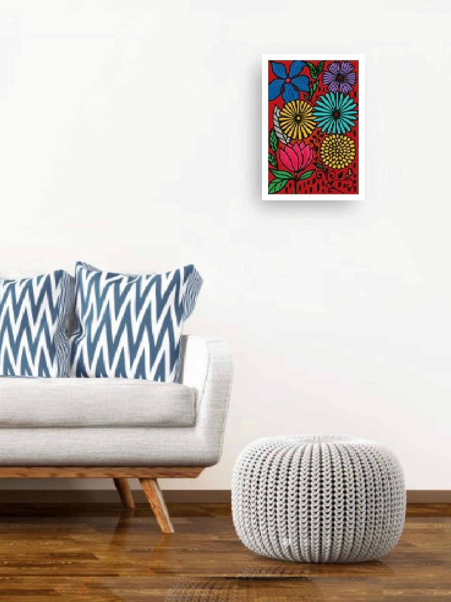 Digital print 7 by Wild Waters with sofa.webp