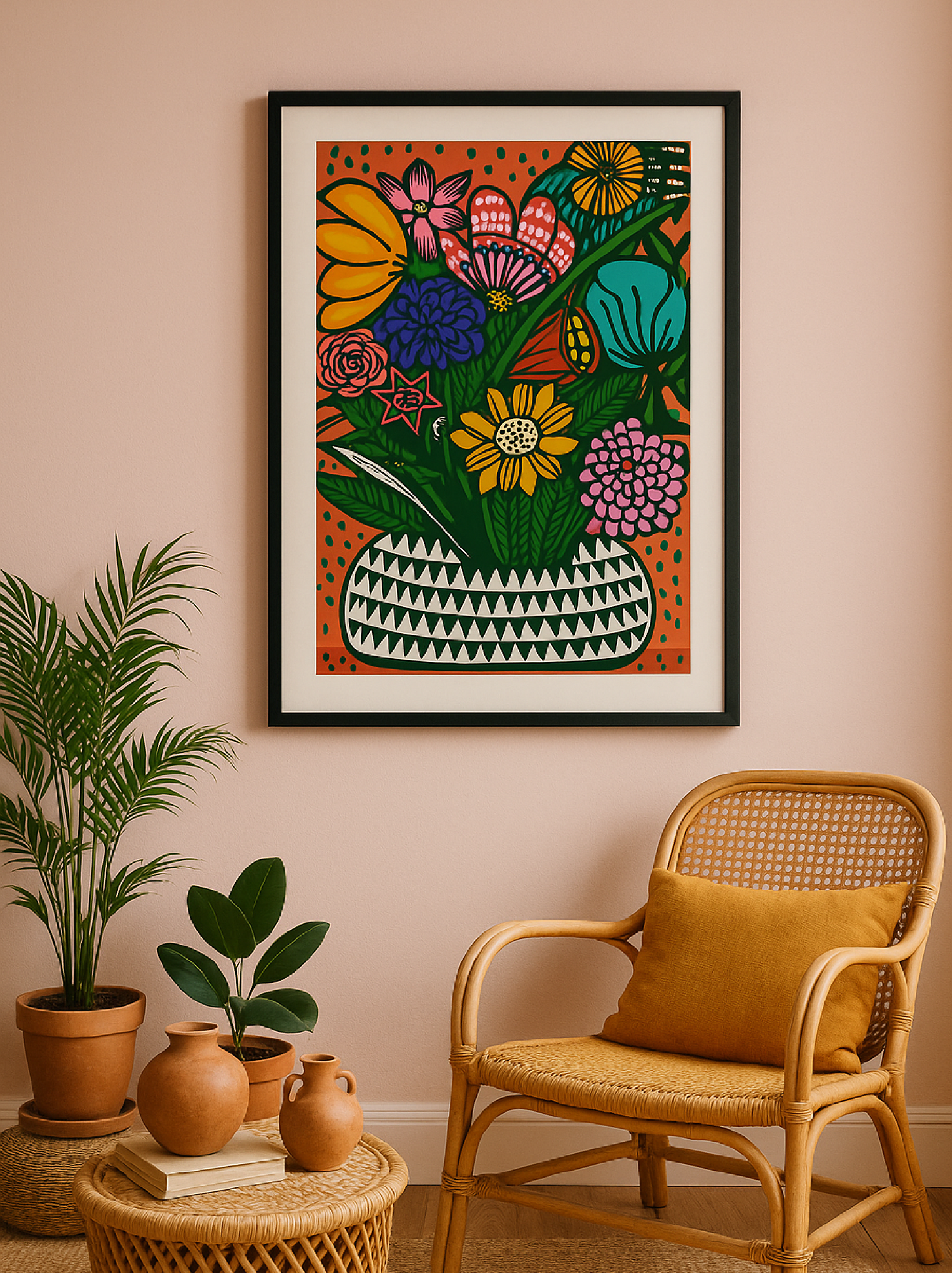 Digital print 26 by wild waters in interior.webp