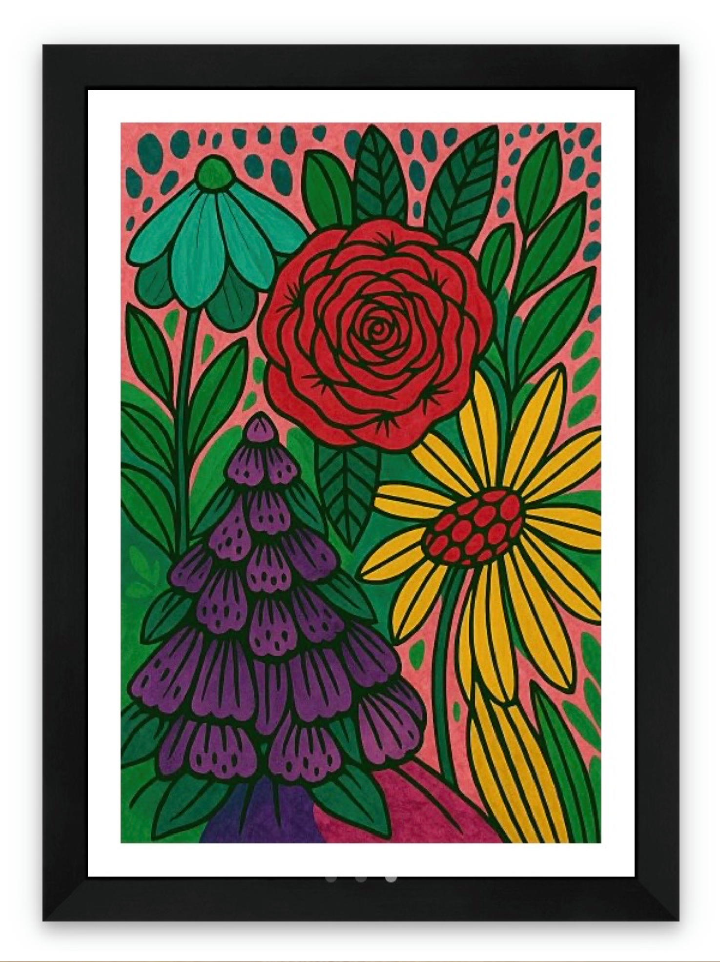 Digital print 4 by Wild Waters with black frame.webp