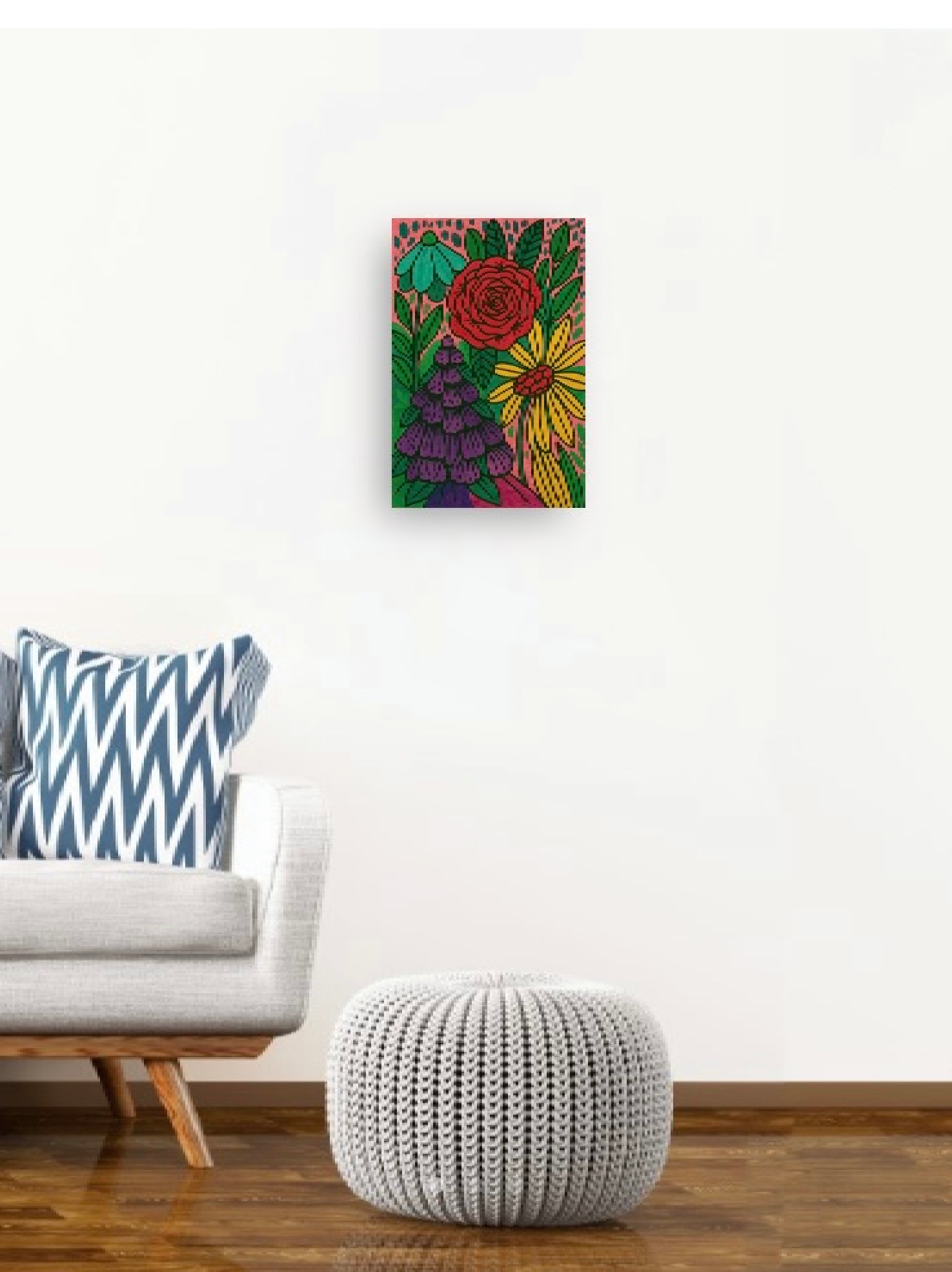 Digital print 4 by Wild Waters with pouffe.webp