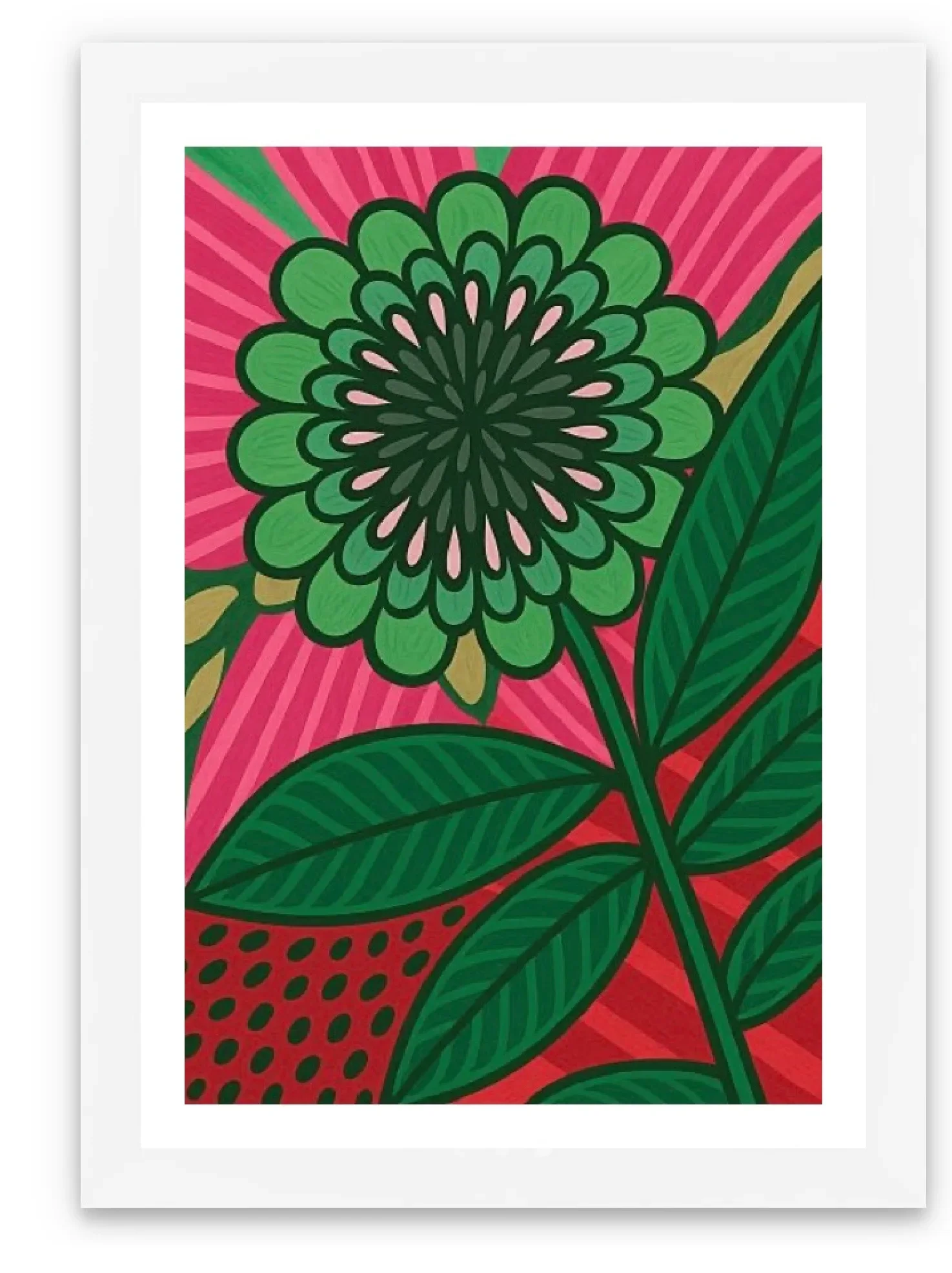 Digital print 5 by Wild Waters with white frame.webp