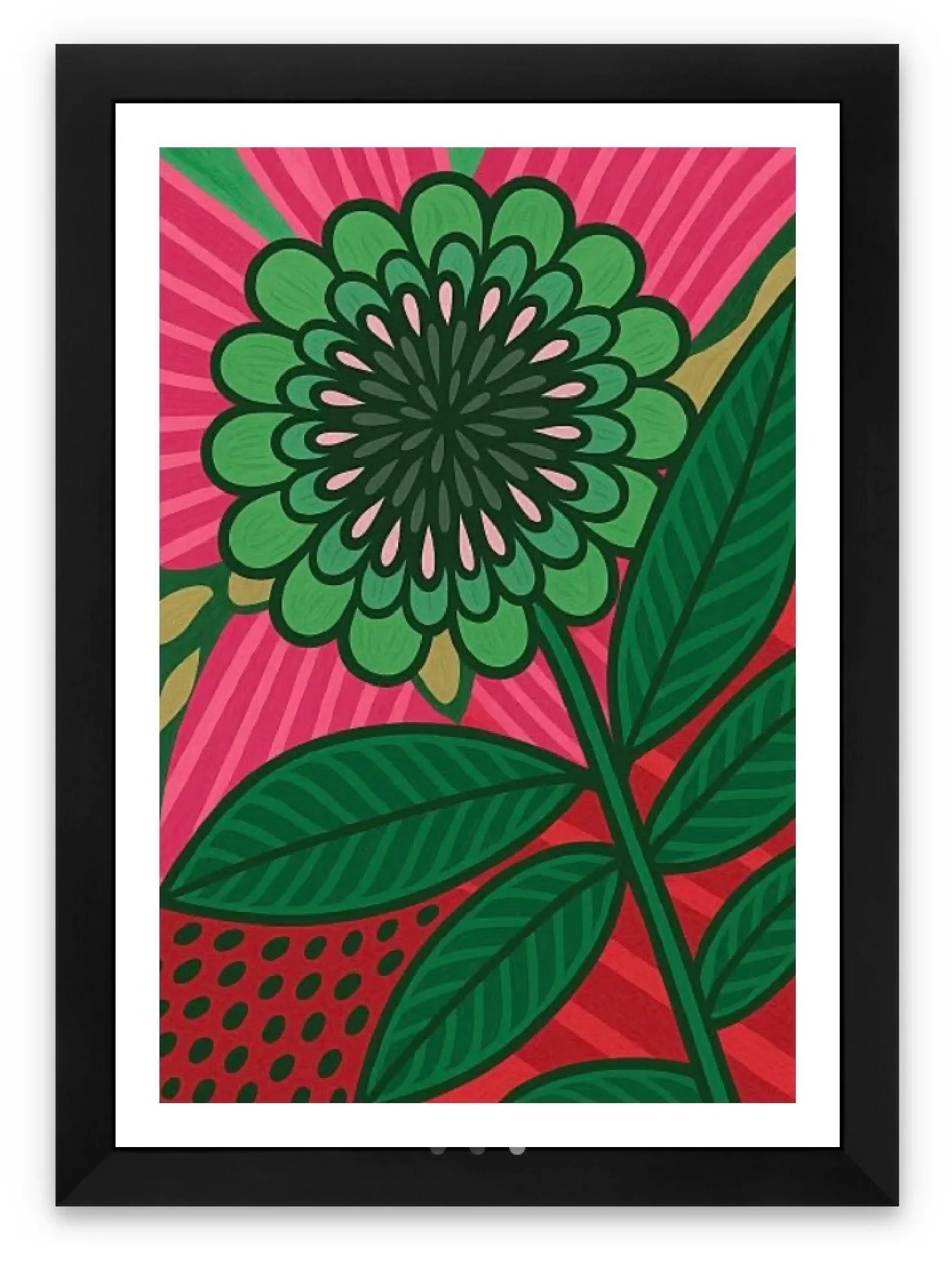 Digital print 5 by Wild Waters with black frame.webp