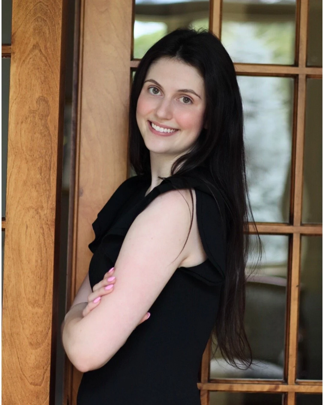 Jada LaBounty, trauma therapist at Blooming Haven Counseling office, ready to support clients with trauma therapy.