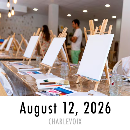 An Evening Painting Charlevoix - A Paint-by-Number Workshop