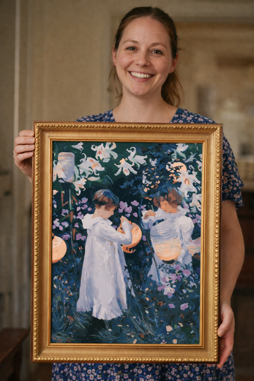 Curated Paint-by-Number Kits inspired by master artists