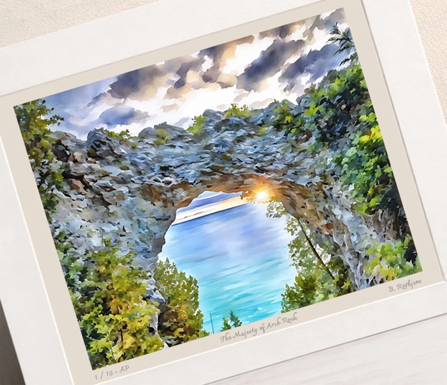 The Majesty of Arch Rock – Limited Edition Giclée Fine Art Print