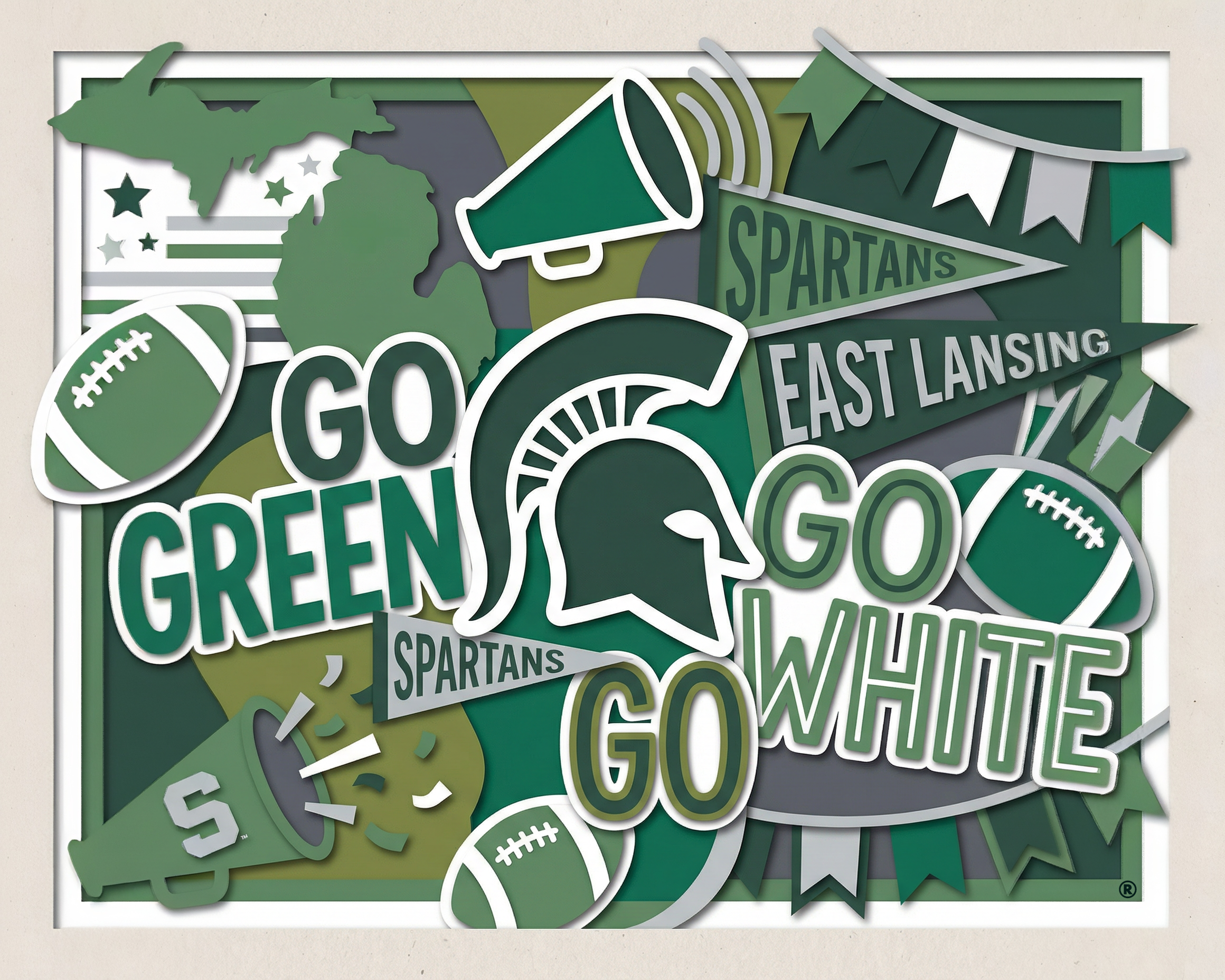 From Spartan to Studio: Introducing Our Michigan State University Paint-by-Number Collection