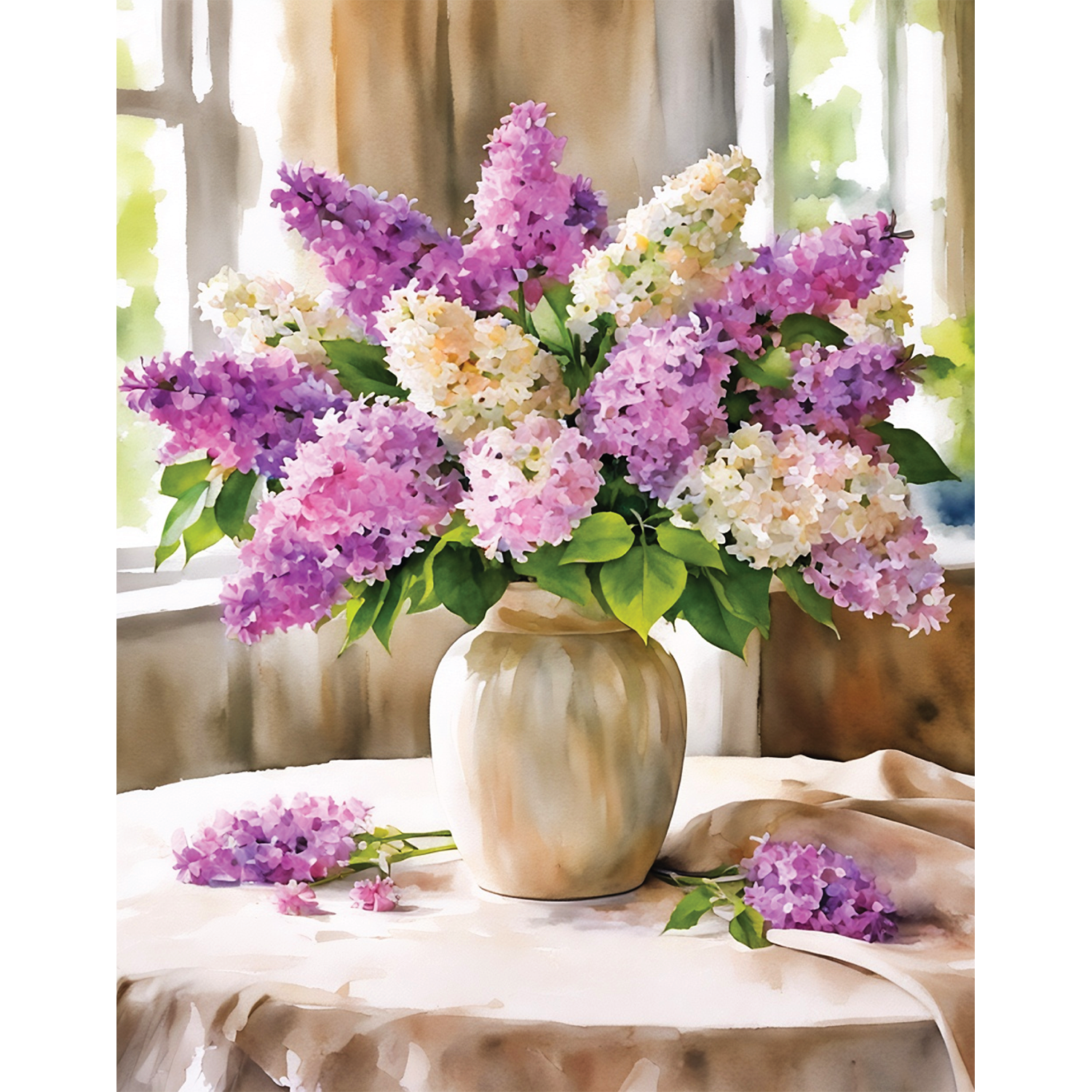 Spring Reverie Michigan Lilacs – Giclée Fine Art Print
