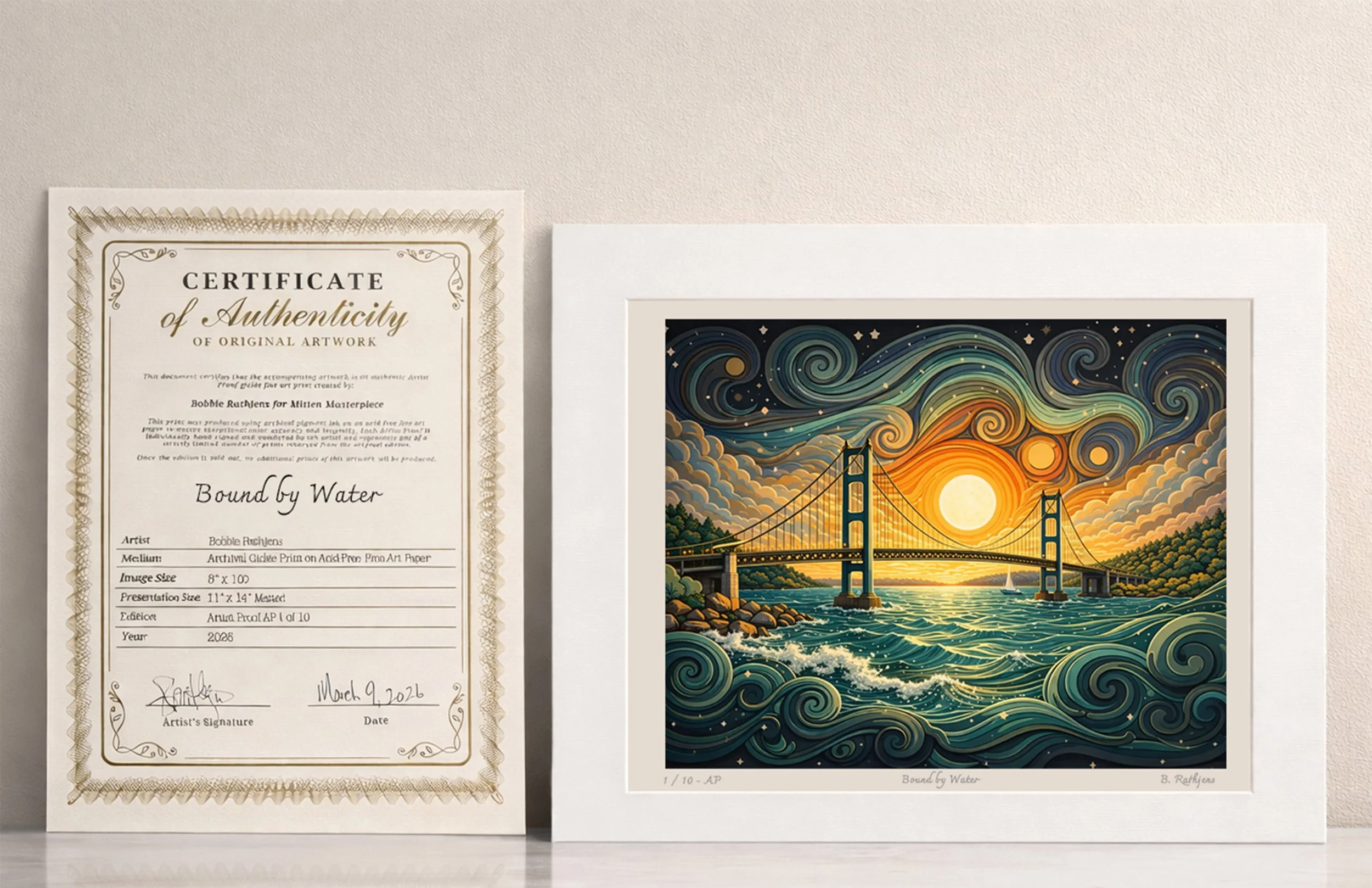 Bound By Water – Limited Edition Giclée Fine Art Print