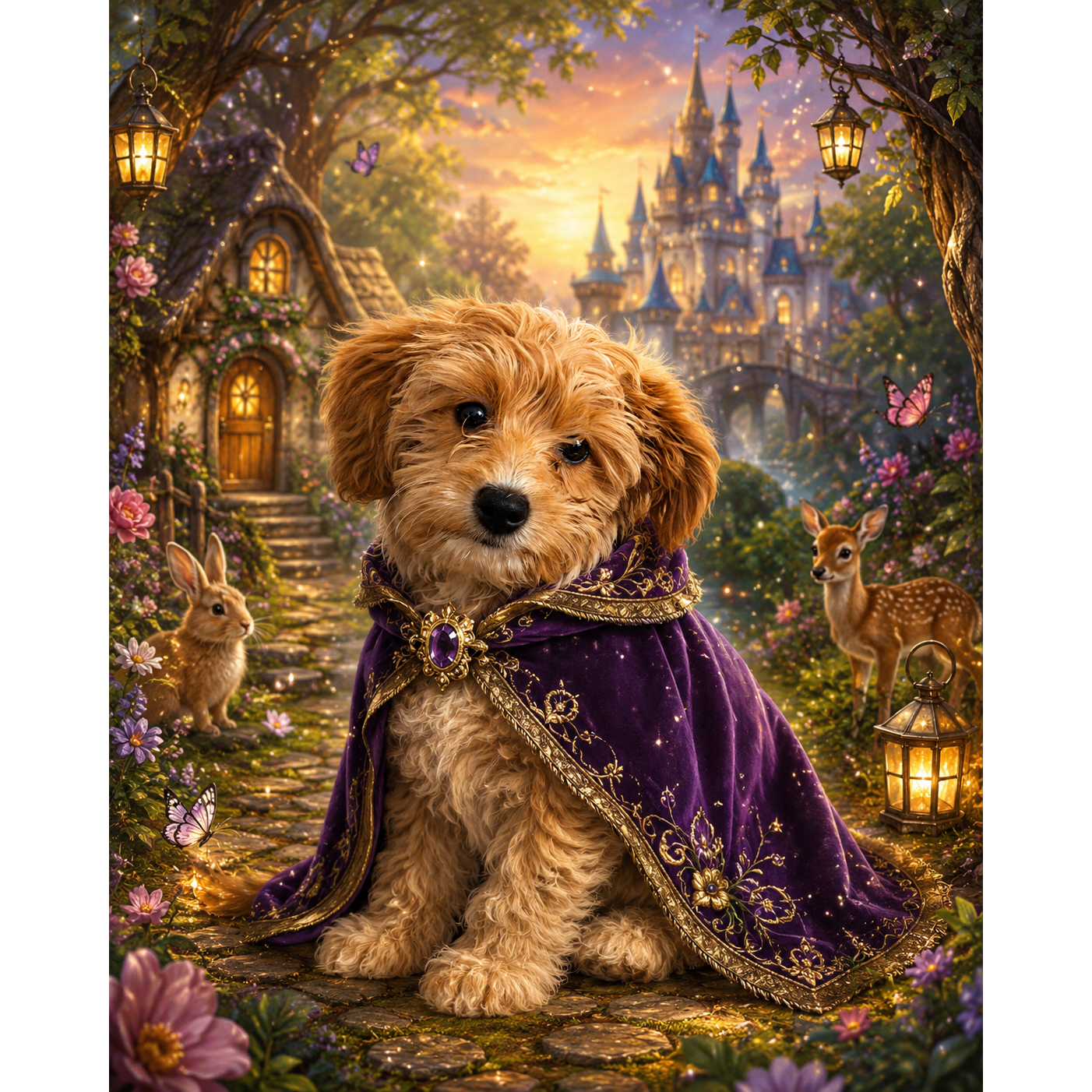 The Enchanted Companion: Custom Pet Paint-by-Number Kit