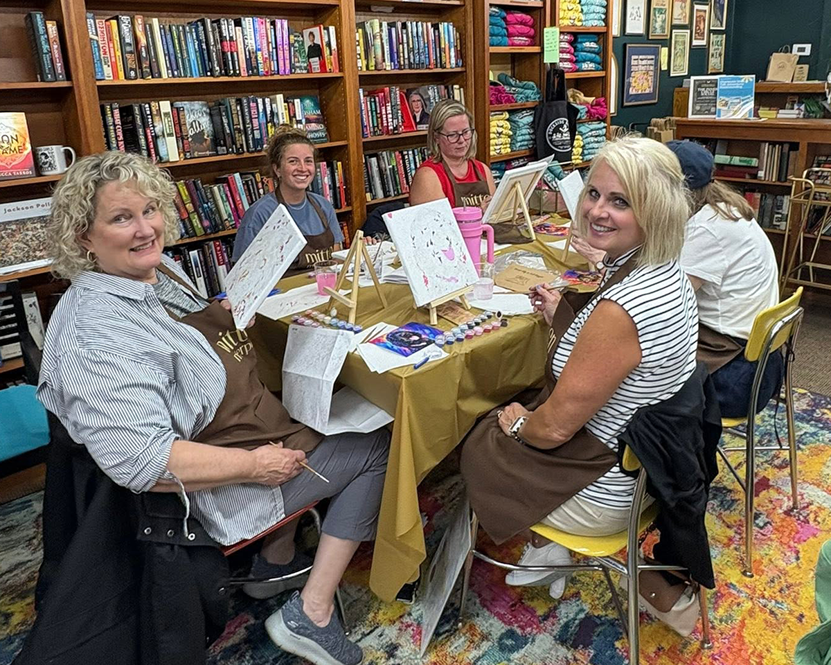 paint-by-number workshop