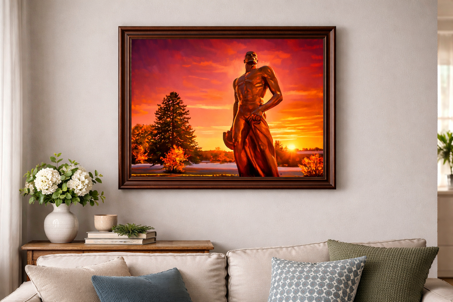 Sunset Over the Spartan — Michigan State University® Paint-by-Number Kit