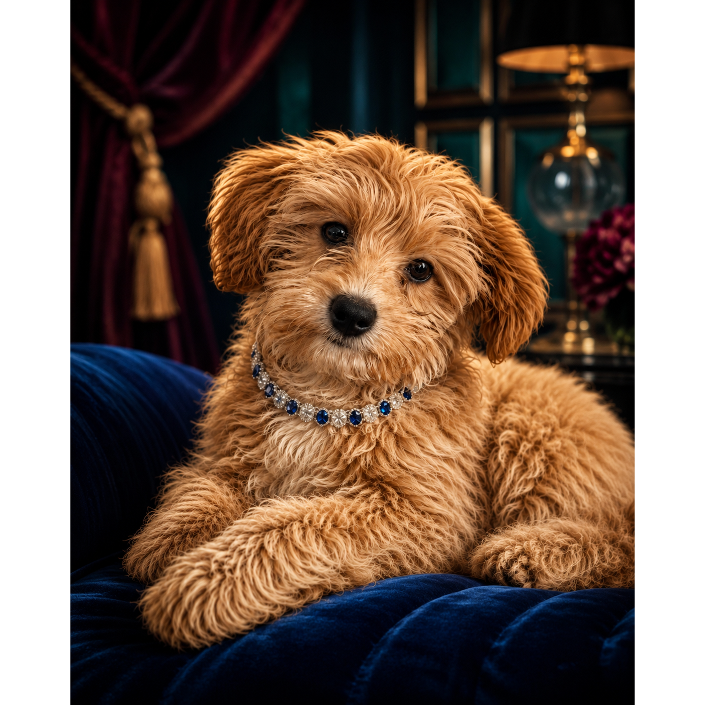 The Starlet Portrait: Custom Pet Paint-by-Number Kit