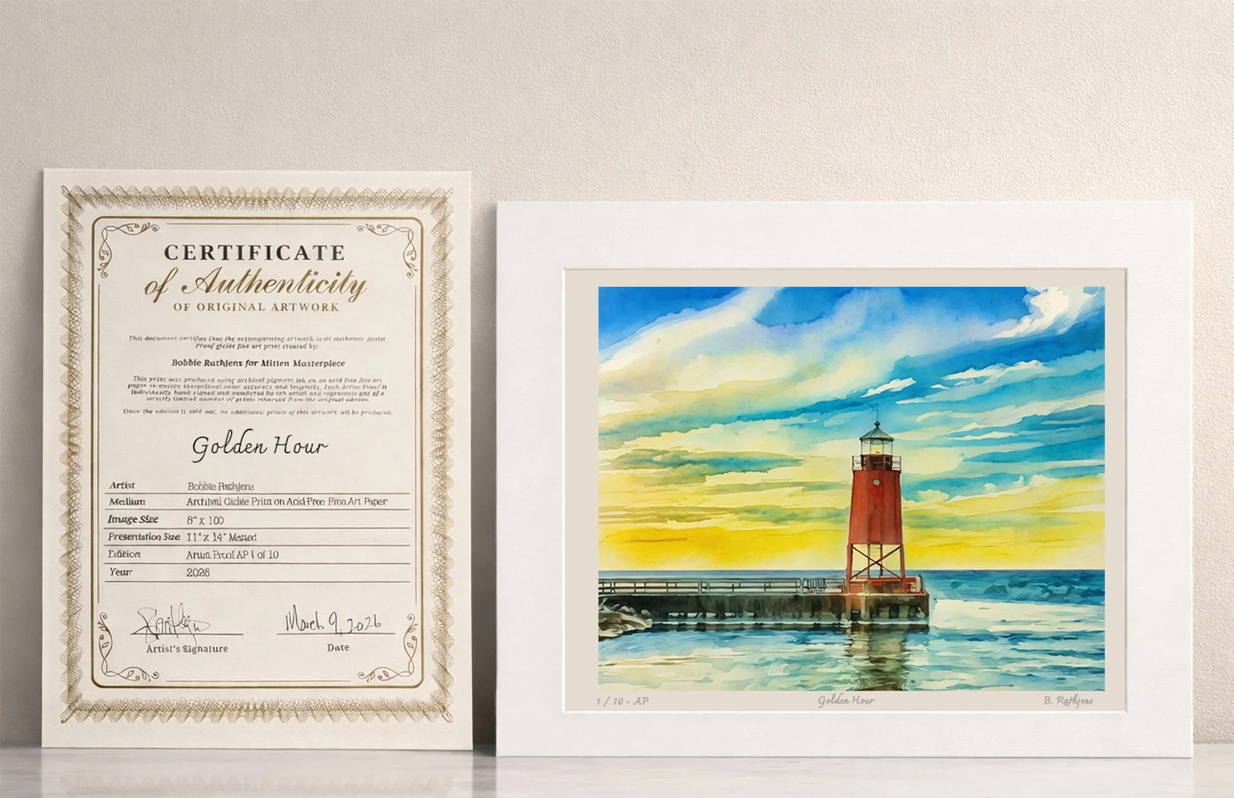 Golden Hour – Limited Edition Giclée Fine Art Print