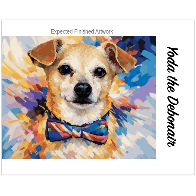 Custom Paint-by-Number Kit